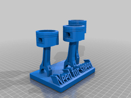 Need for speed tea light 3d model