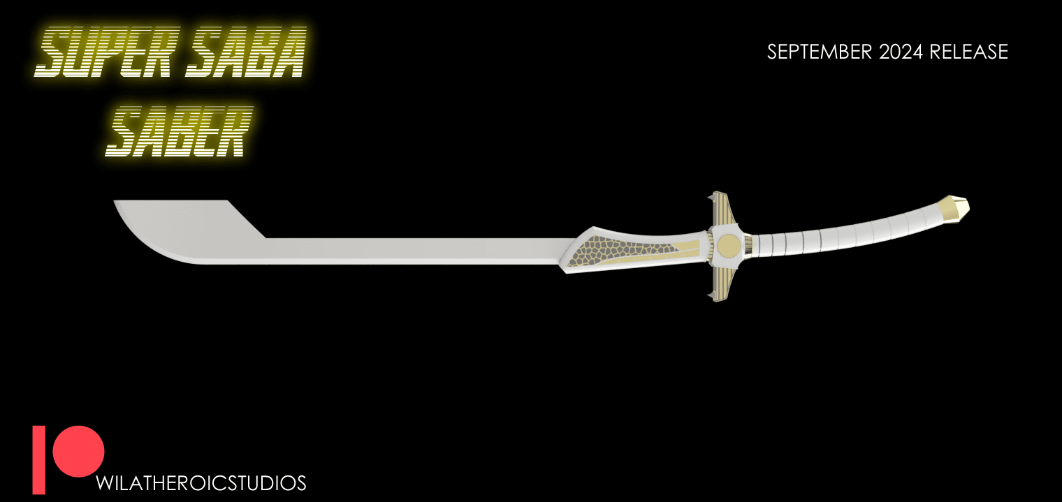 Super Saba Saber 3d model