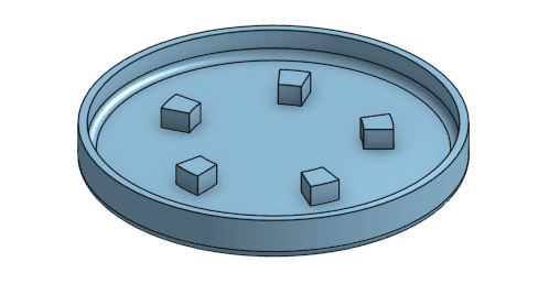 Planter with Tray 3d model