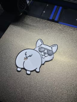 Iconic Corgi Butt - Bread clip/sealer 3d model