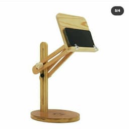 Wood Mobile Stand 3d model