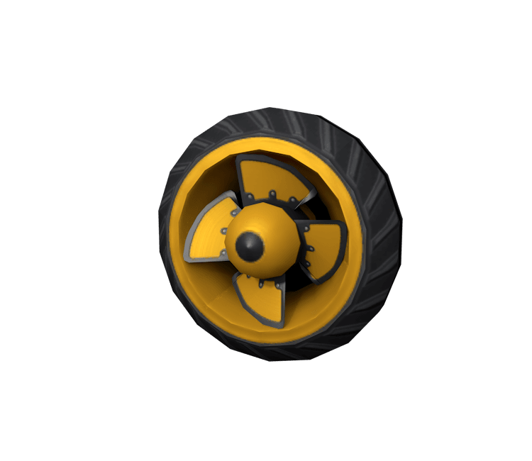 Metal Tires 3d model