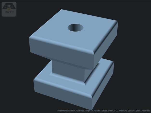 Fully Customizable General Purpose Handles 3d model