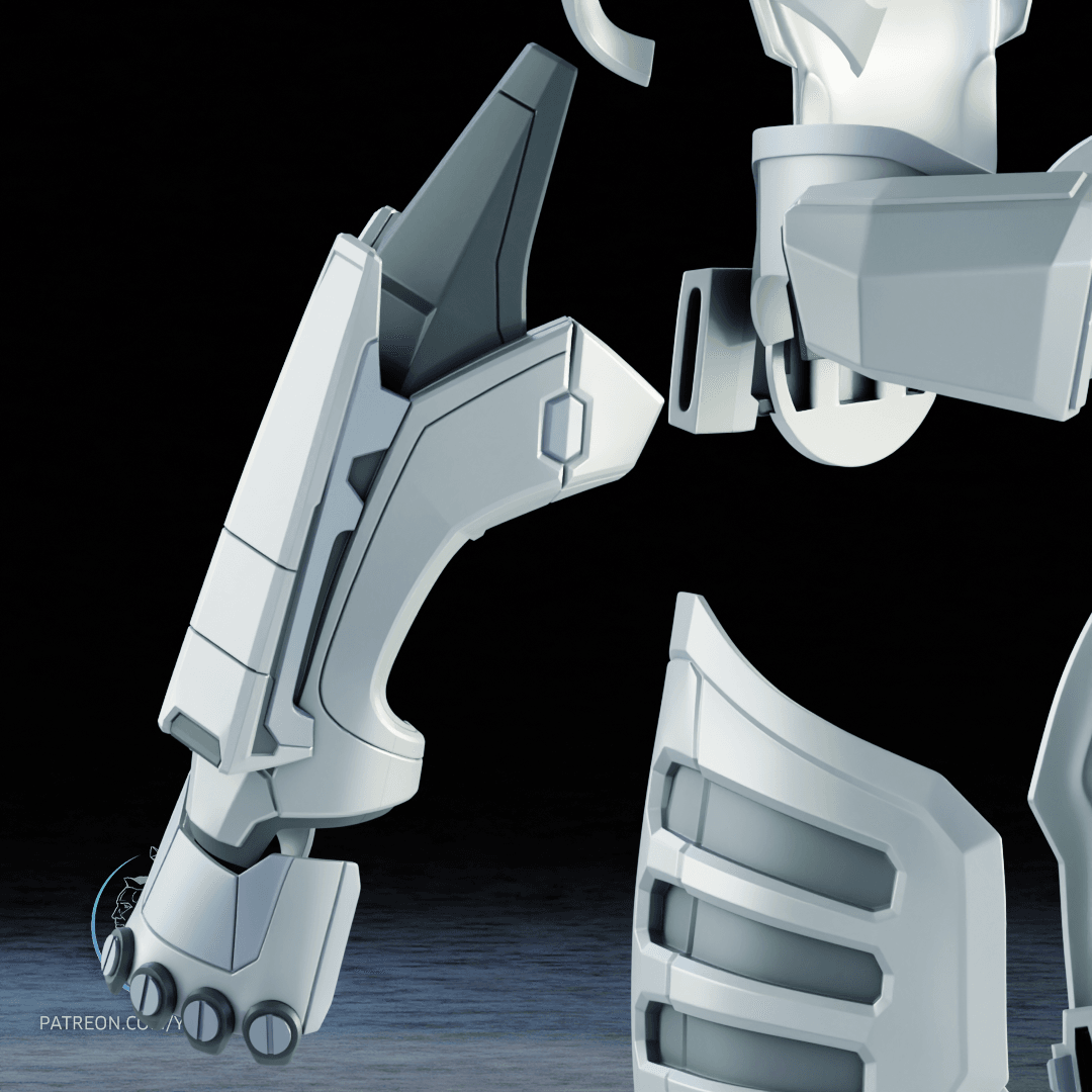Moon Knight Rivals Armor 3D Printer File STL 3d model