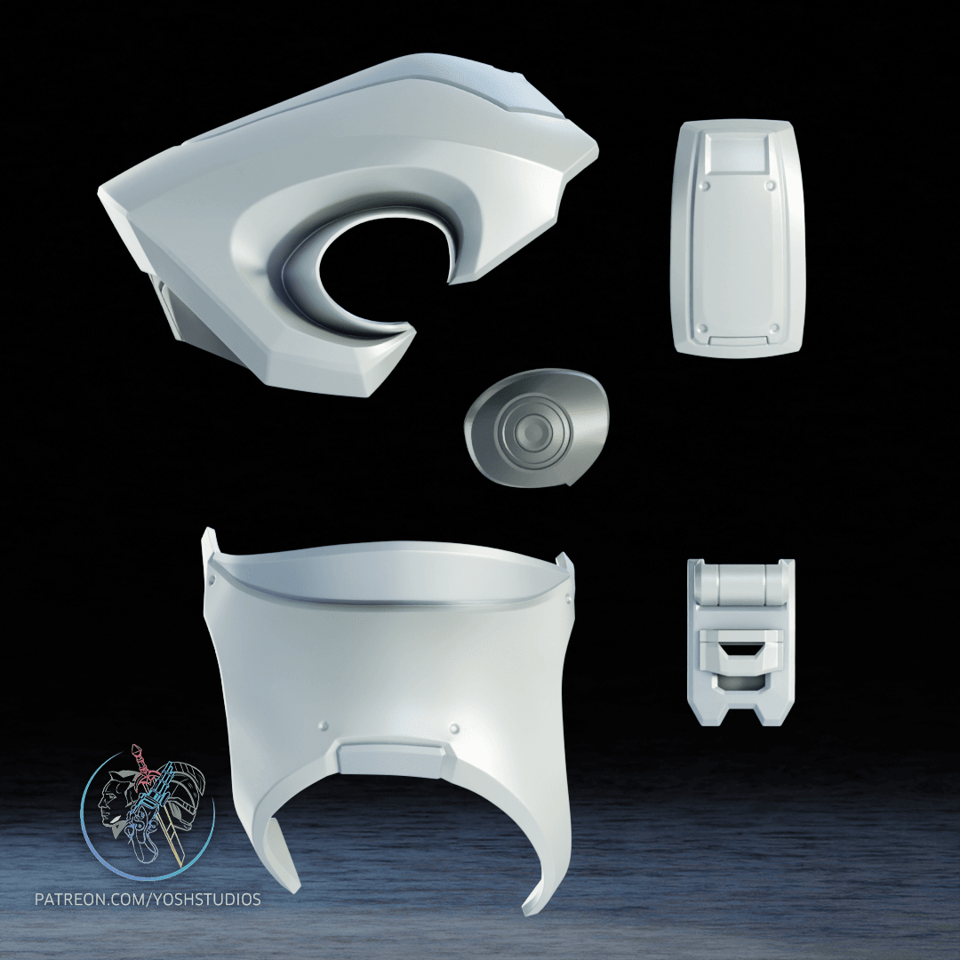 Moon Knight Rivals Armor 3D Printer File STL 3d model