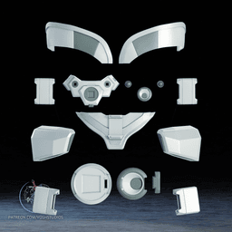 Moon Knight Rivals Armor 3D Printer File STL 3d model