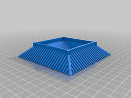 Japanese/Naruto Dice Tower 3d model