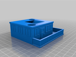 Japanese/Naruto Dice Tower 3d model
