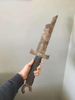 Broken Straight Sword from Dark Souls 3d model