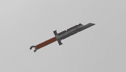 Broken Straight Sword from Dark Souls 3d model
