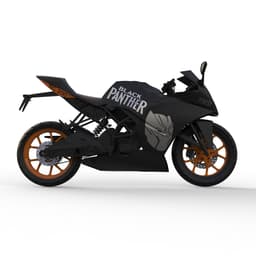 KTM RC 200 Black Panther Edition 3d model