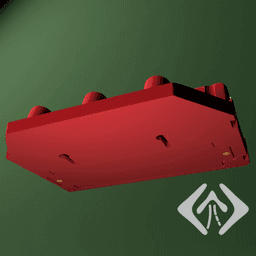 Mitsubishi Evo Key Holder with led lamp 3d model