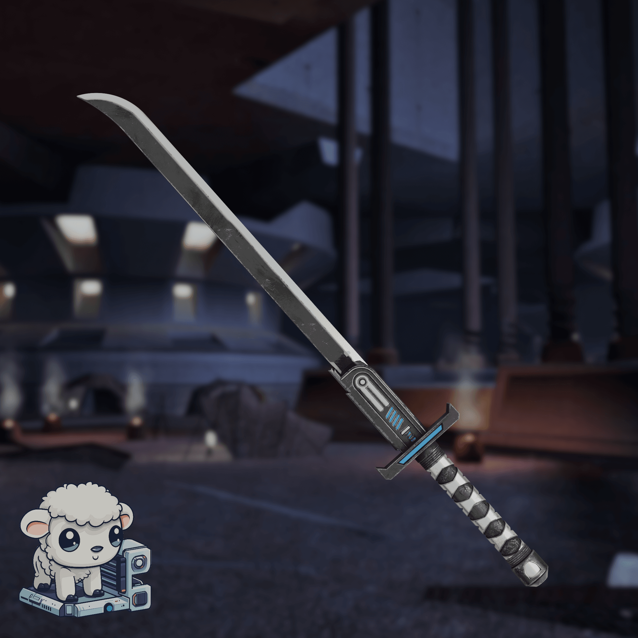 Knights of the Old Republic Vibroblade 3d model