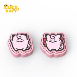 Monster 035-036 - Clicker Fidget Toy Keychain 3d model