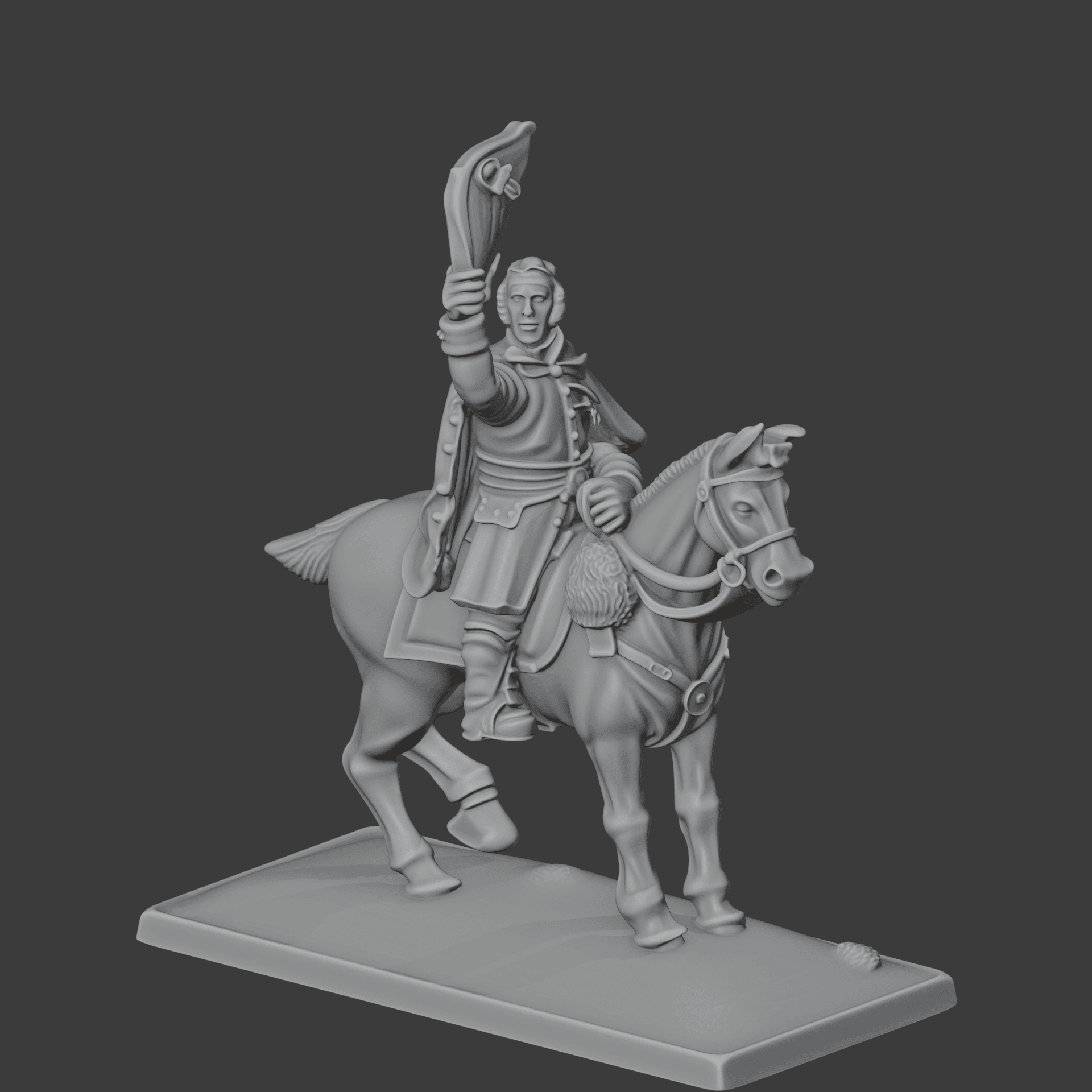 Arthur Wellesley Napoleonic Soldier 3d model