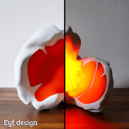Popcorn Lamp 3d model