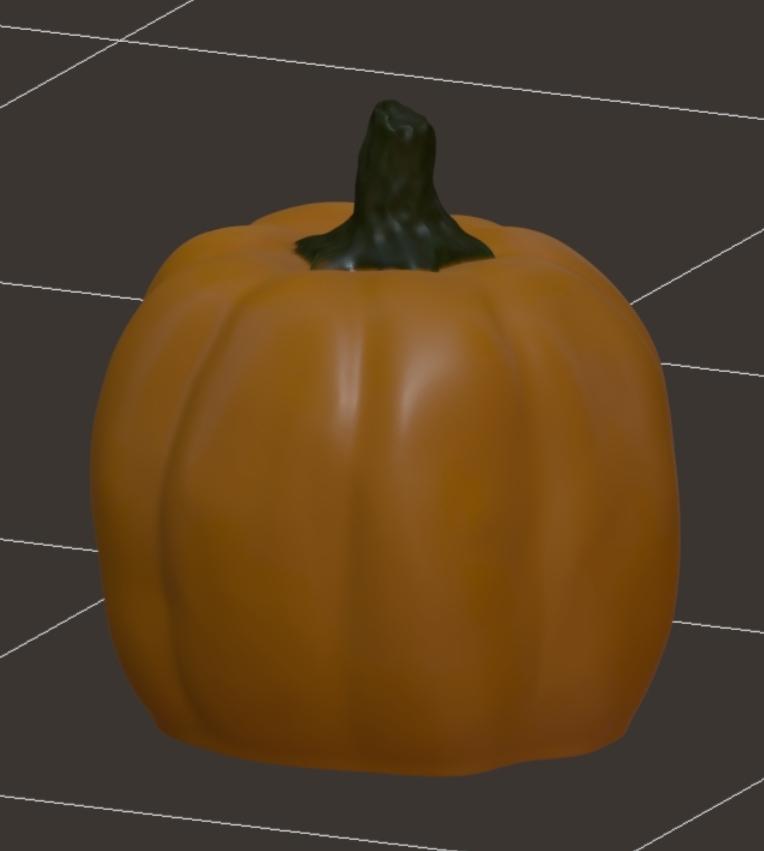 Realistic Pumpkins [SET of 2] 3d model