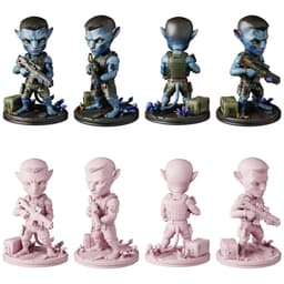 Avatar Fire and Ash Characters STL - Na'vi Pandora 3D Print Models 3d model