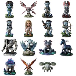 Avatar Fire and Ash Characters STL - Na'vi Pandora 3D Print Models 3d model