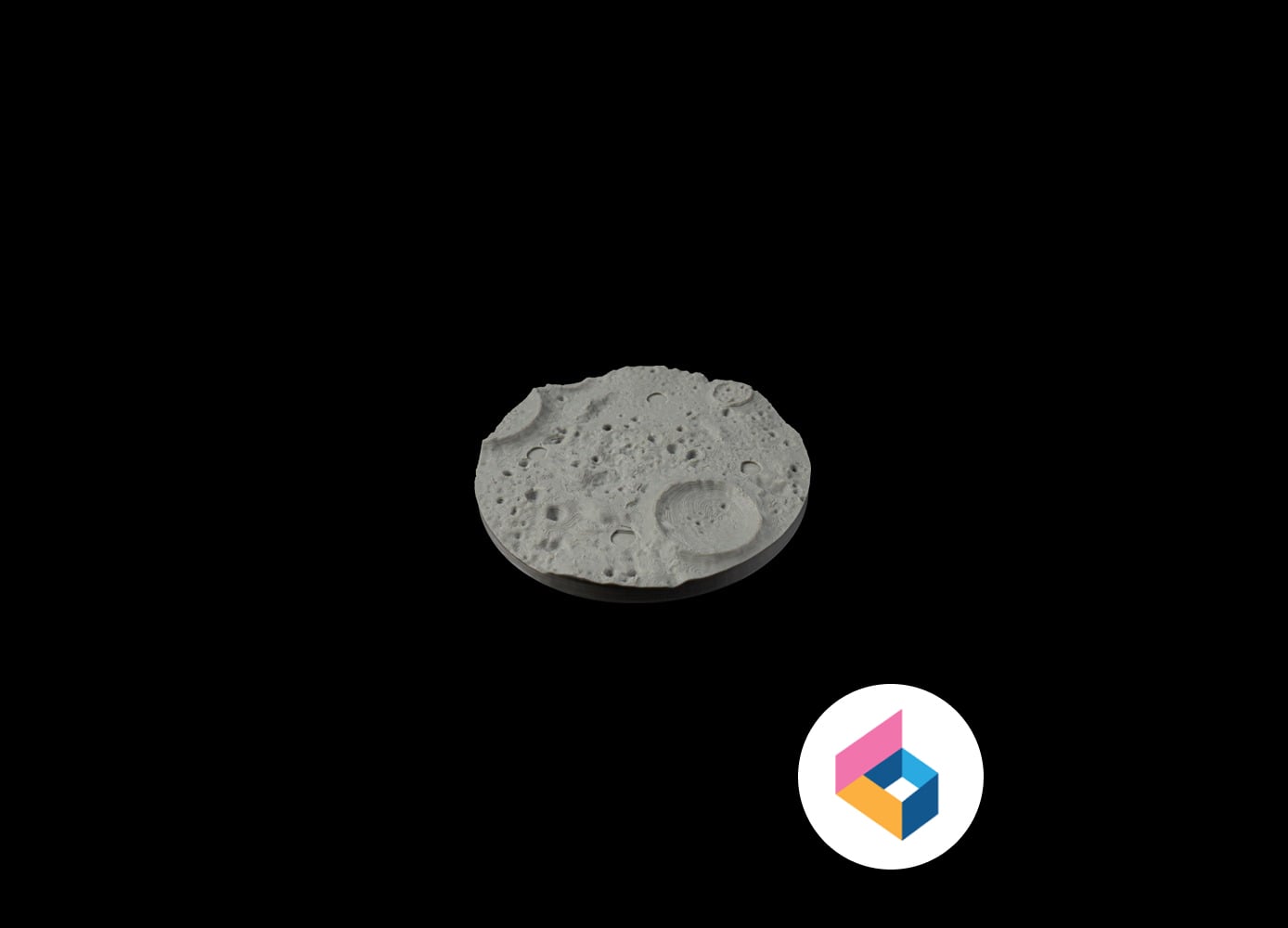 Display stand for Saturn V 3d model