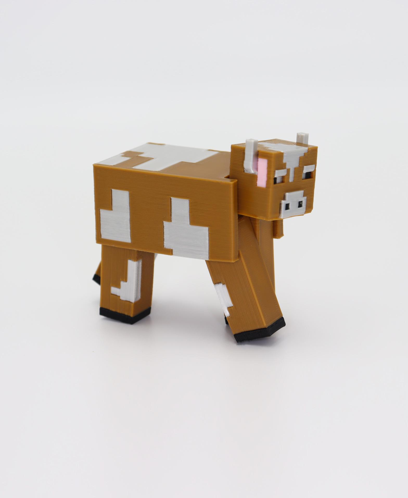 Cow fully articulated 3d model