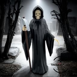 Grim Reaper Multi Part Model Halloween Decor 3d model