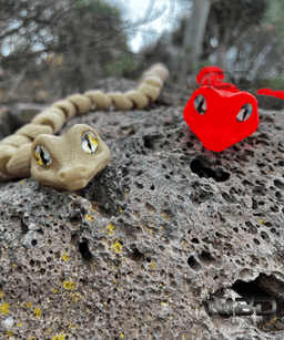 Flexi Snake / no supports / 3mf included 3d model