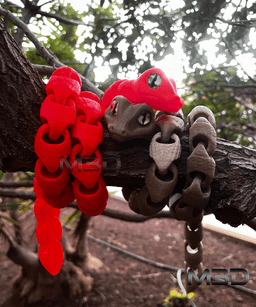 Flexi Snake / no supports / 3mf included 3d model