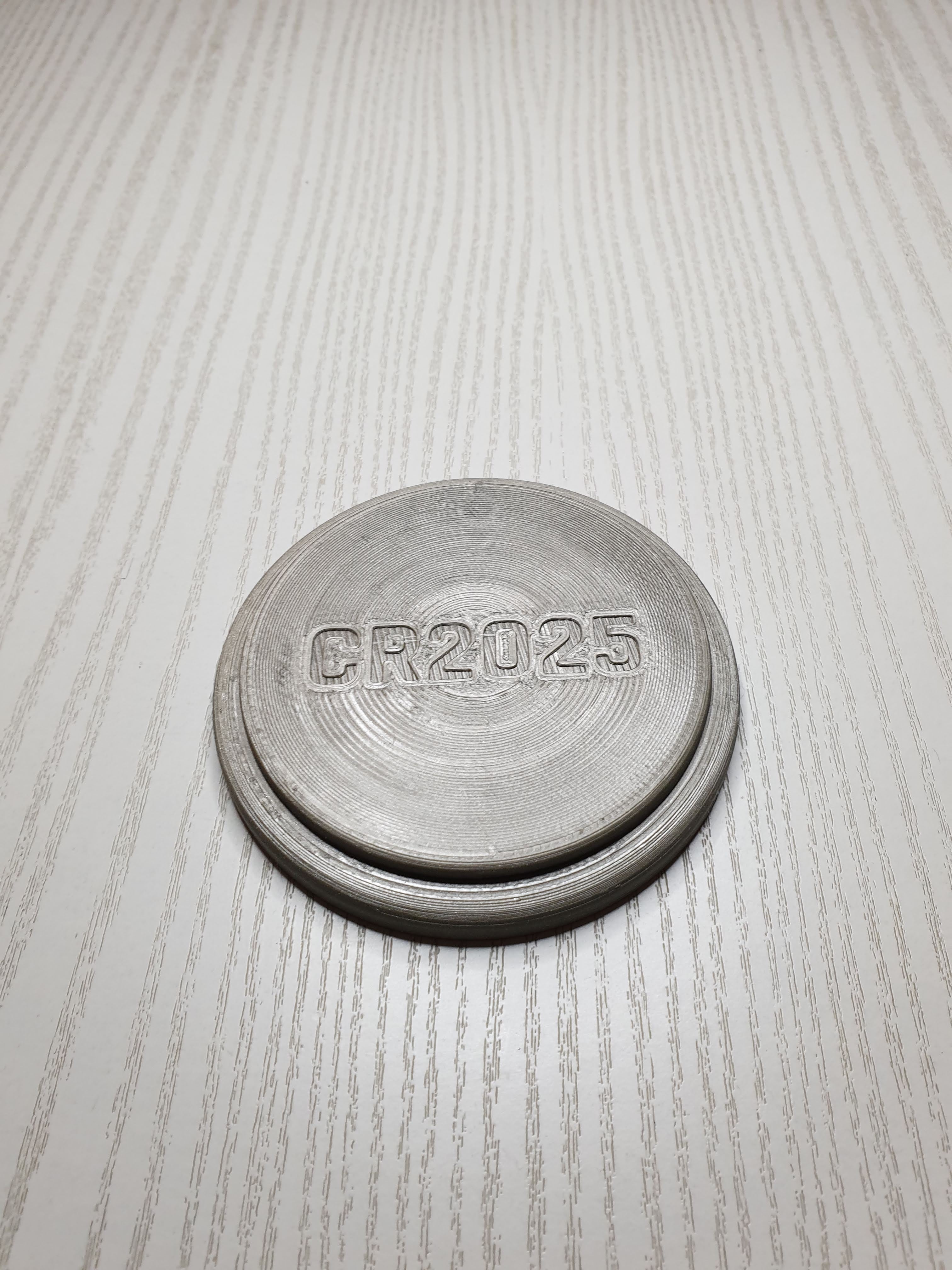 CR2025 Battery Box 3d model