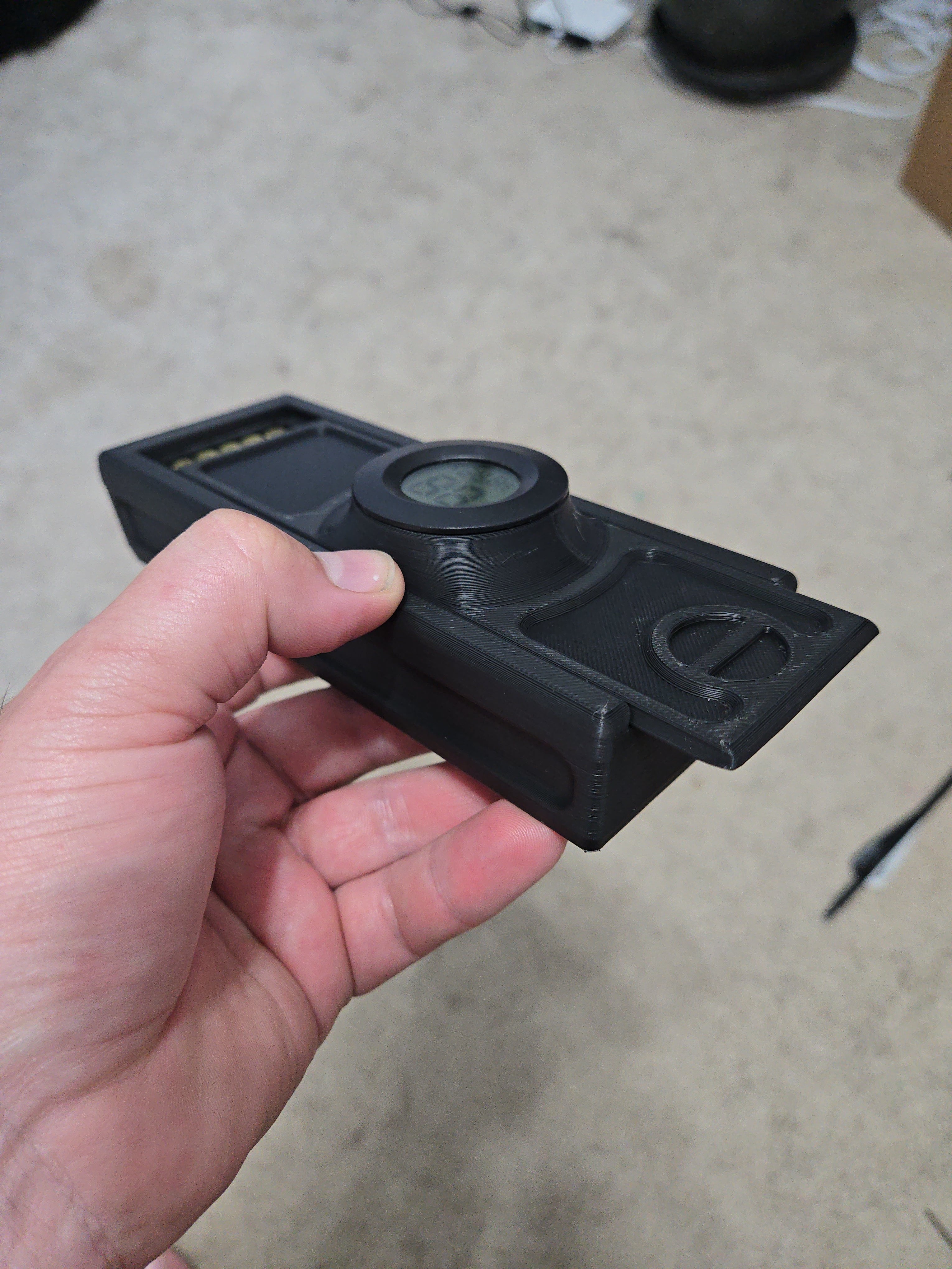 Ammo box with Temp and Humidity 3d model
