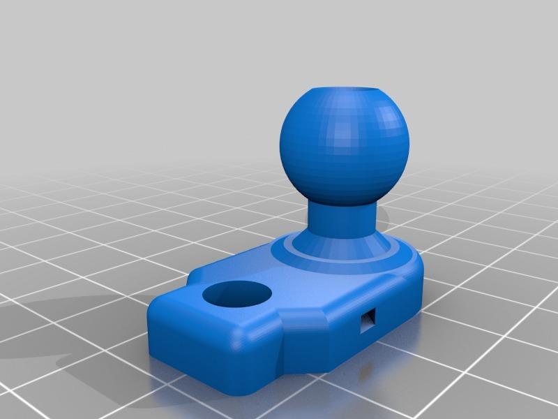 Ball and Socket LED Lamp for MP Select Mini 3d model
