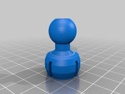 Ball and Socket LED Lamp for MP Select Mini 3d model