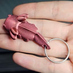 Mini Monster #2_Keychain_Colored.3mf 3d model