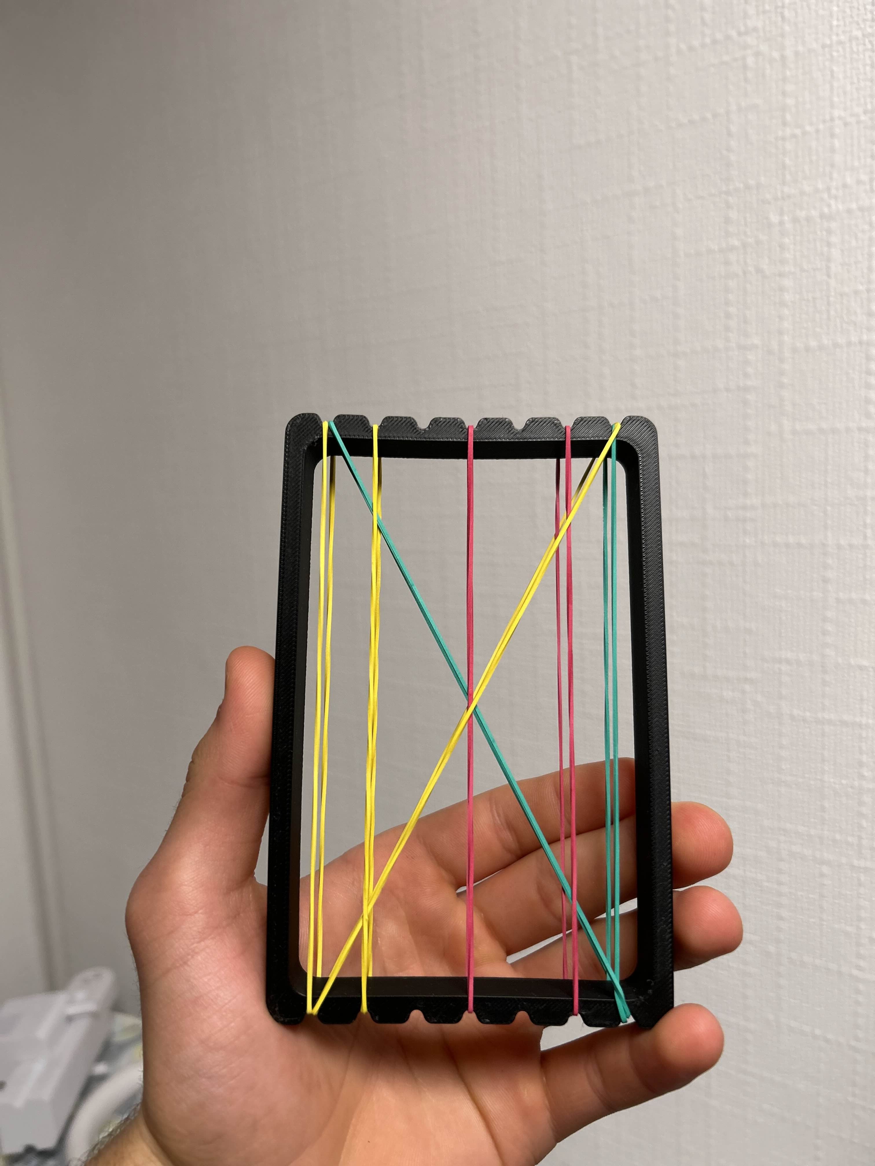 Rubberband fidget STL 3d model