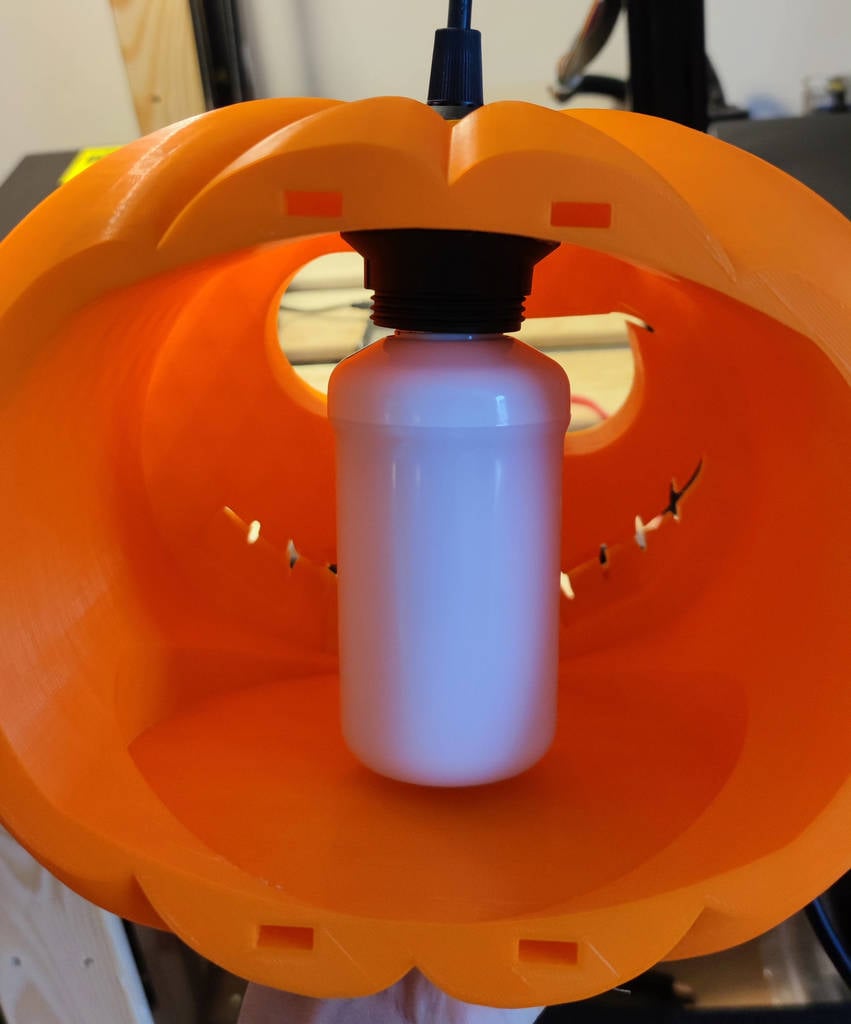 Jack O'Lantern for light 3d model