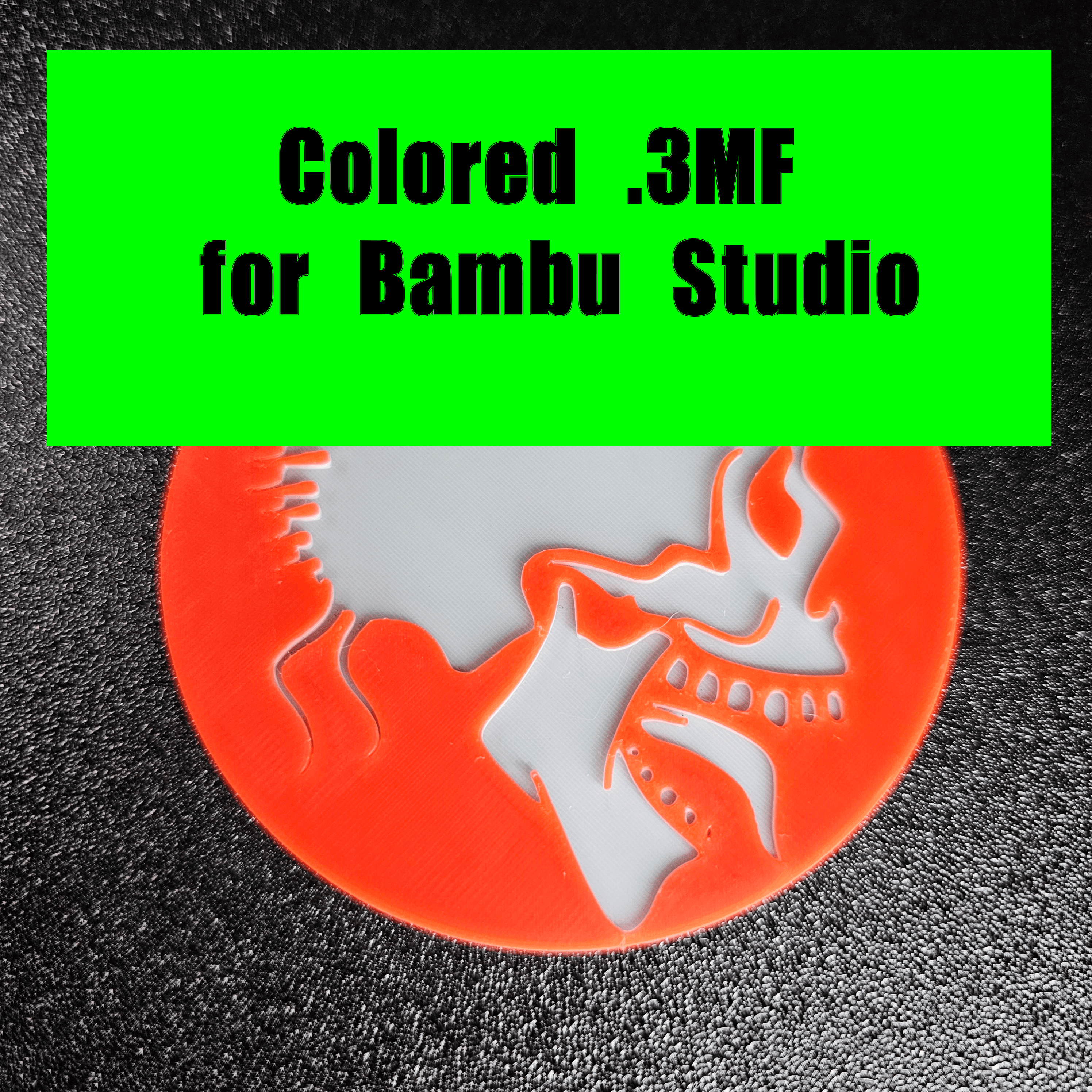 Crazy Skull Coaster Colored 3d model