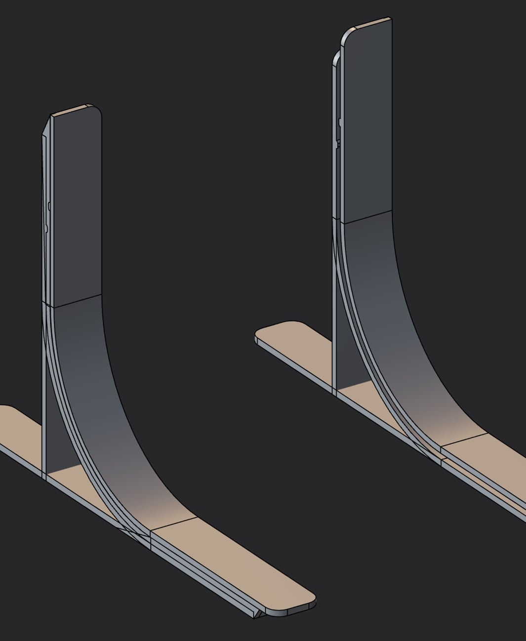 Item, product Background, Backdrop Stand 3d model