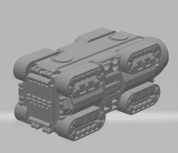 FHW: Tunnel Rats Tunneling Machine Kit 3d model
