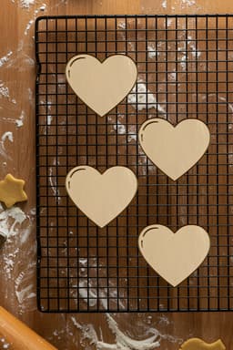 Heart Cookie Cutter, Biscuit Cutter 3d model