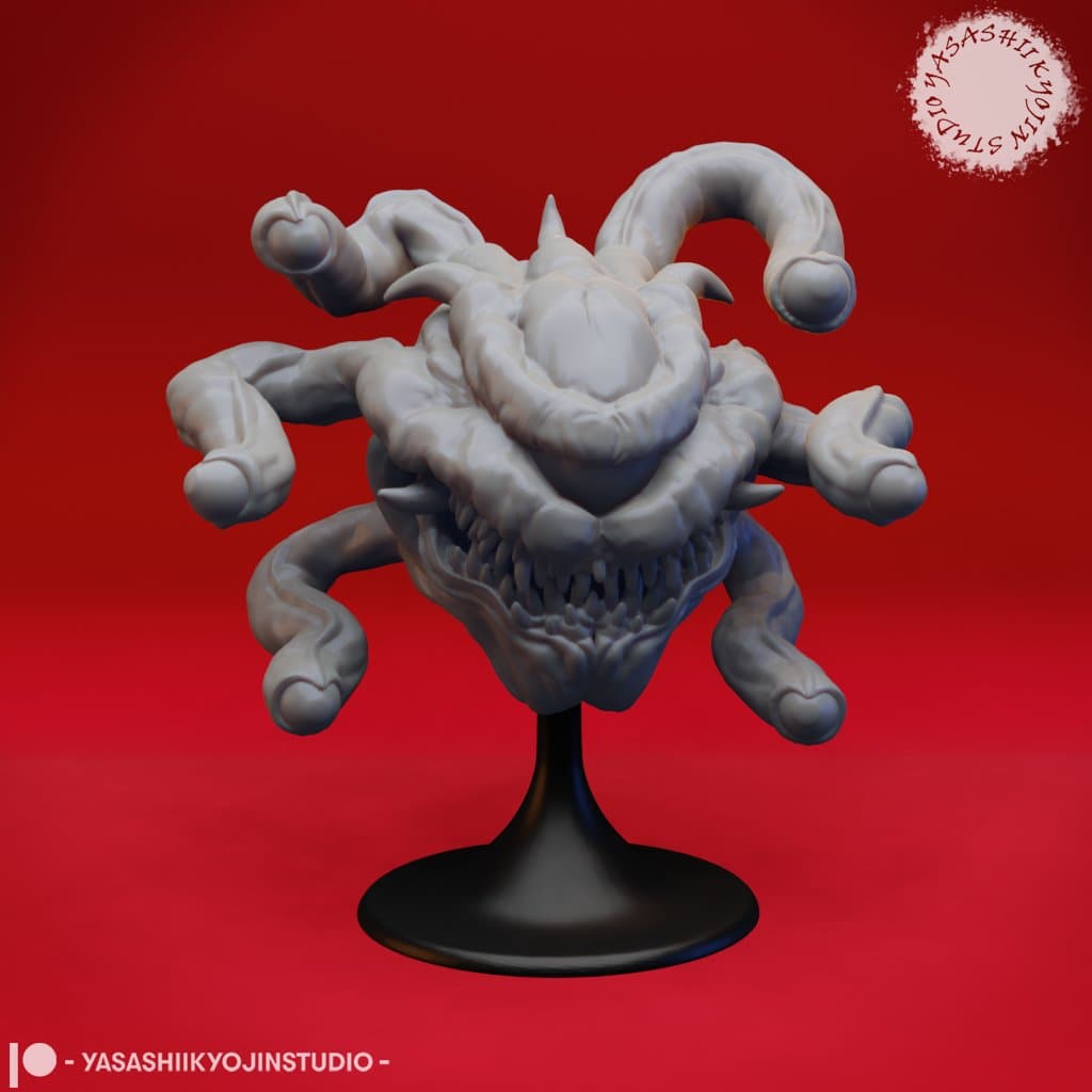 Beholder / Eye Tyrant - Tabletop Miniature 3d model