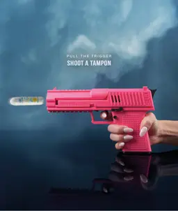 PMS - Period Missile System - Tampon Pistol 3d model