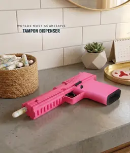 PMS - Period Missile System - Tampon Pistol 3d model