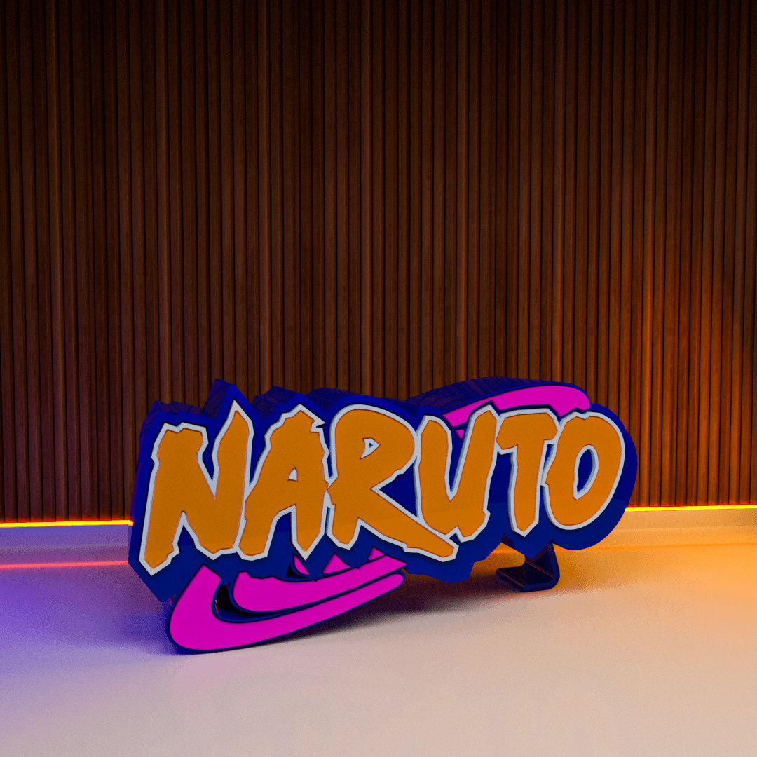 NARUTO - DECOR 3d model