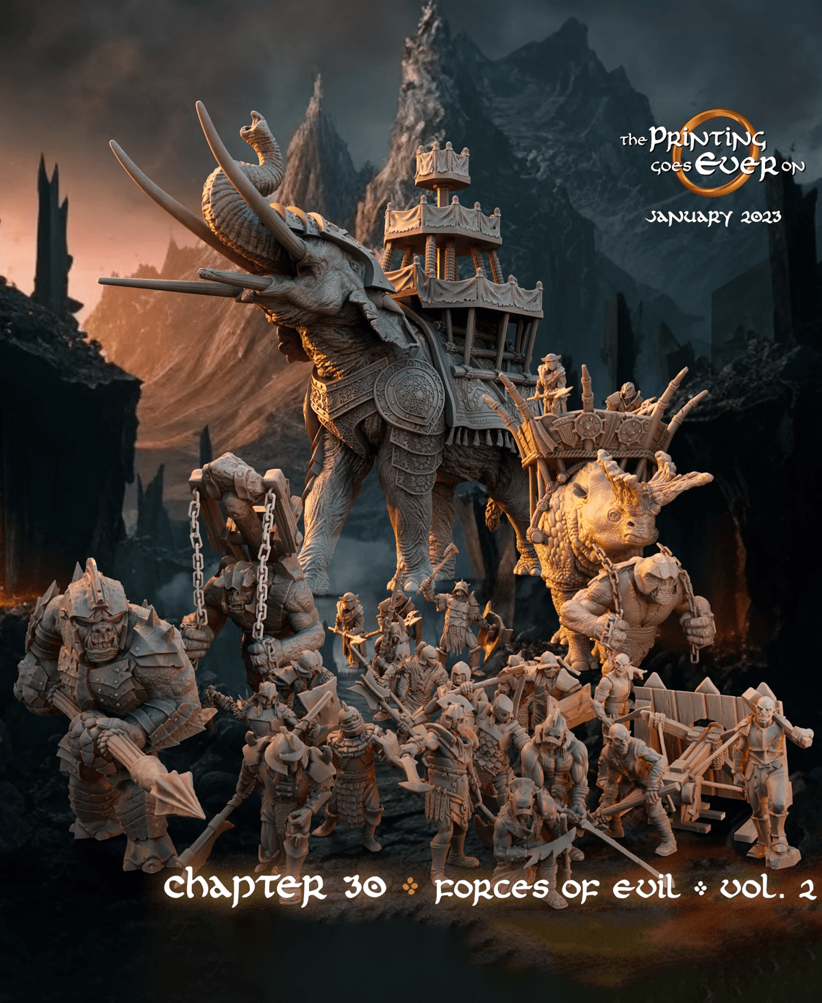 Chapter 30 - Forces of Evil - Vol. 2 - Complete Bundle 3d model