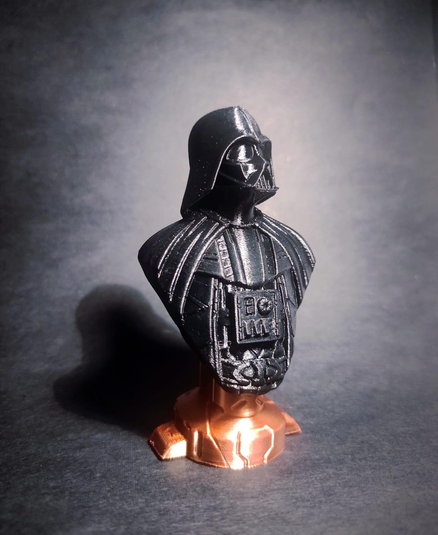 Darth Vader bust (fan art) - Good job on the model!

Check my insta page @3Doodling for more makes! ;) - 3d model