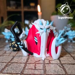 Santa Claws (Krampus) - Easy Multicolor FDM RPG Minis (No supports) 3d model
