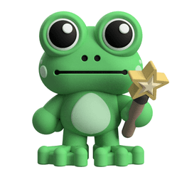 Cute Cryptid Loveland Frogman Figure | 3D Printable Royalty-Free 3d model