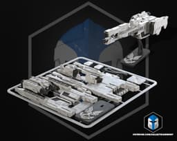 Forward Unto Dawn Kit Card - 3D Print Files 3d model