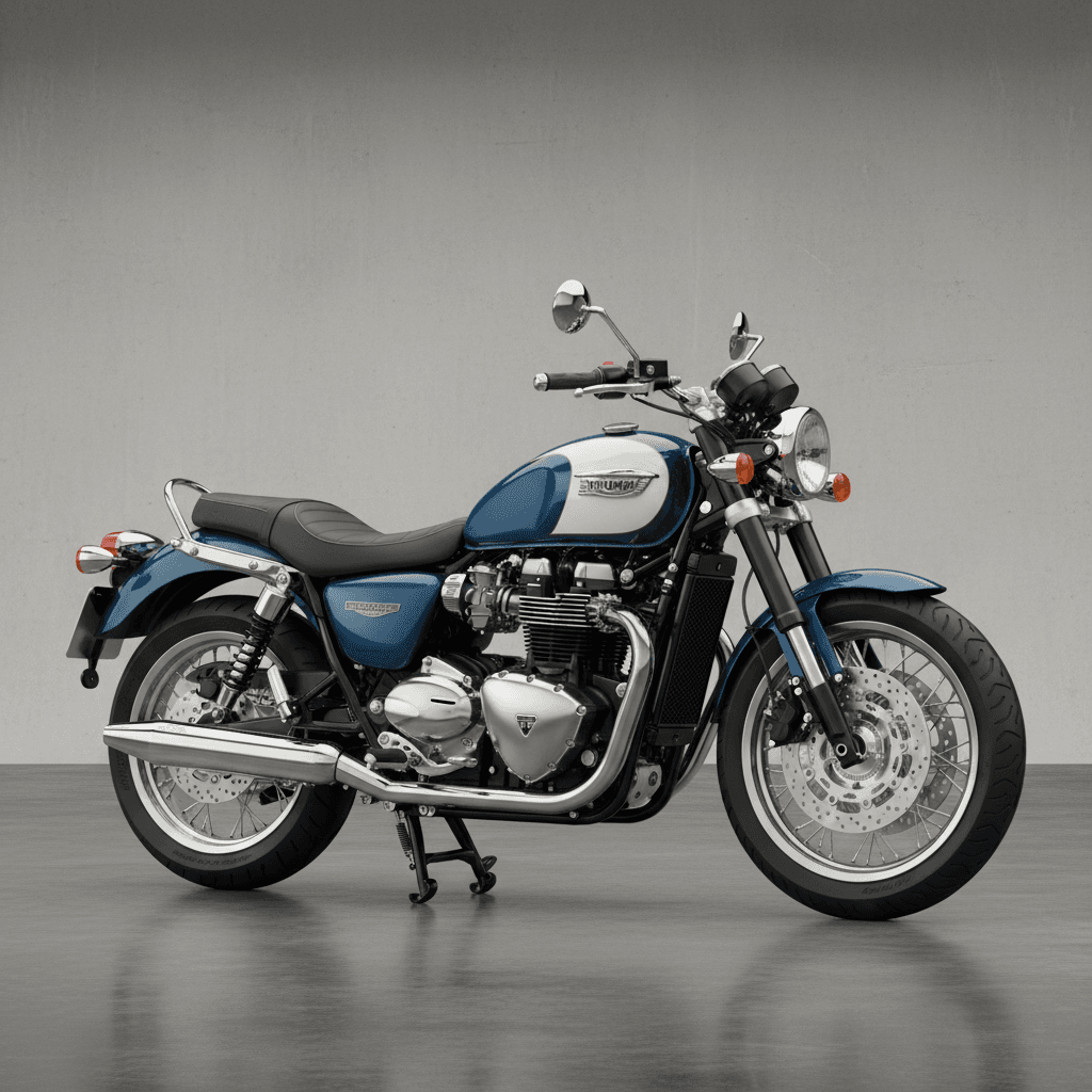 Triumph Thunderbird Power Cruiser Motorcycle 3d model