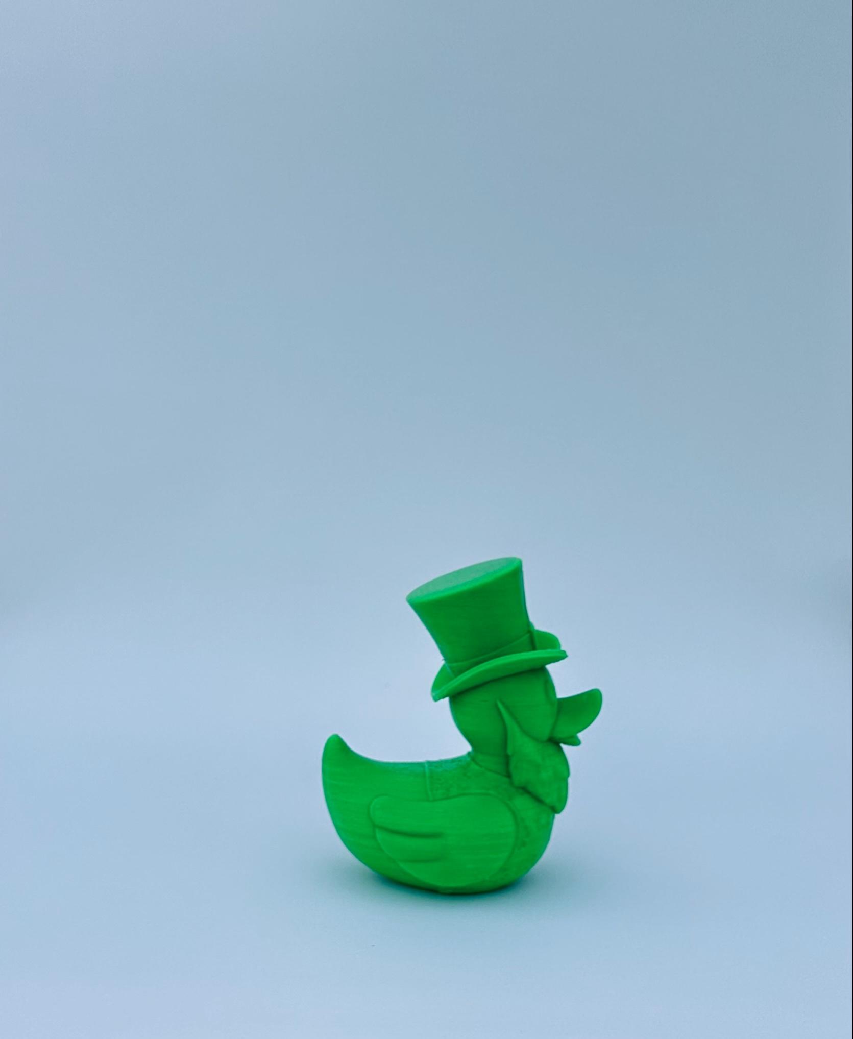 St. Patty's Leprechaun Duck (Single Color) 3d model